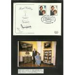 HRH Prince and Princess of Wales collection. Includes various FDC’s including commemorating the