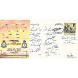 Multi signed Farewell to the Jet Provost cover. Good Condition