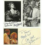 TV/Film collection. Includes photos and signature pieces, among names included are Glenda Jackson,