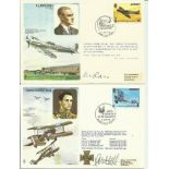 Historic Aviators pilot signed collection Complete series of 50 flown cover collection in black