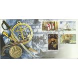 2005, 200th ann of the Battle of Trafalgar FDC. Gibraltar FDI postmark. Good condition