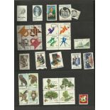 US Stamp Year Packs. Album of United States postal service commemorative stamps in Year Packs,