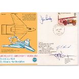 Group Captain John Cunningham CBE DSO** DFC* Mosquito Museum commemorative First Day Cover signed by