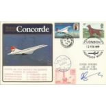 12th Feb 1979 BA Concorde cover flown on Her Majesty The Queen s Flights in Concorde. Just 166 of