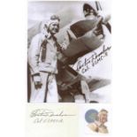 Colonel Archie Glenn Donahue Navy Cross DFC Air Medal 14 victories, Signature of the US Marine Corps