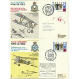 RAF squadron series collection Complete set of all 50 covers in black RAF logoed Album. Each cover