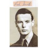 Squadron Leader Roderick I.A. Smith DFC* Signature of a great RCAF Malta ace 13 victories. Good