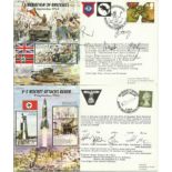 JS50 collection of 7 covers which include JS50/44/1 Sinking of the Tirpitz, JS50/44/8 Operation