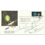 Charles Conrad, Richard Gordon & Alan Bean signed Apollo 12 FDC. Good condition