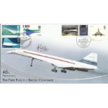 2009 Buckingham Covers 40th Anniversary of the First Flight of British Concorde cover. Numerous