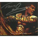 Trevor Morris signed front of CD for the original soundtrack of the move Immortals. Canadian