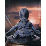 Jimmy Vee Doctor Who genuine signed authentic autograph photo, A 25cm x20cm photo of Jimmy Vee and