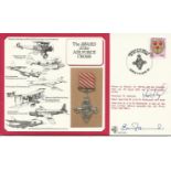 The Award of the Air Force Cross cover signed by Sqn. Ldr. B.A.D.M. McDonald as well as WWII