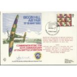 Grp Cpt J.A. Kent Biggin Hill Fair cover commemorating 40th anniversary of the Battle of Britain