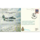 Douglas Boston cover number RAF B34 40th anniversary of VE Day 8 May 1985. Signed by Rod