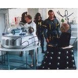 Doctor Who Terry Malloy Leslie Grantham authentic signed autographs photo,' A 20cm x 25cm image