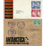 Ross Dependency, New Zealand First Day Covers collection. 25 mainly FDCs. Great Britain First Day