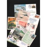 Military collection over 30 items including 24 RAF covers many Special signed includes Sayer/Self