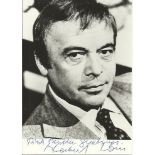 Herbert Lom signed 5x3 b x w photo. Good condition