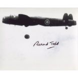 Dambusters - 8x10 inch photo hand signed by the late Richard Todd. Good condition Est. œ8 - 12