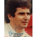 Nelson Piquet signed 12 x 8 colour portrait photo. Good condition Est. œ15 - 20