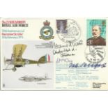 Great War Ace, Hitlers Pilot Hans Baur, Jahannes Settgast, C. McNee signed Operation Jericho cover