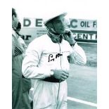 Stirling Moss World Motor Racing Legend Signed 10 X 8 Inch Photo. Good Condition Est. œ10 - 15