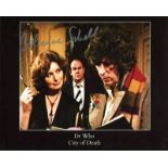 Doctor Who - 8x10 inch photo from the Doctor Who series 'City of Death' signed by actress