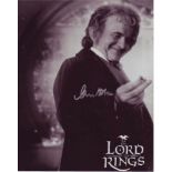 Lord of the Rings - 8x10 inch photo from the hit trilogy Lord of the Rings, signed by Bilbo