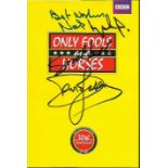 Only Fools and Horses 13 DVD complete Box Set with insert 4 page leaflet signed by David Jason &