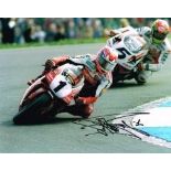 Carl Fogarty Champion Hand Signed 10 X 8 Inch Photo. Good Condition Est. œ7 - 10