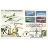 Wendelin Trenkle signed Wendelin Trenkle Test Pilot cover 1980 German postmark FDC. Good condition