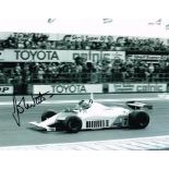 John Watson Motor Racing Driver Signed 10 X 8 Inch Photo. Good Condition Est. œ5 - 8