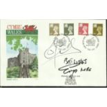 Joe & Enzo Calzaghe signed 1993 Welsh FDC. Comes with COA from highly respected dealer