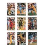 Australian Cricket Cards Collection 2. 1994 - 1995 Cricket trade cards, common set of 110 cards of