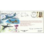 Brian Trubshaw, George Edwards, Jock Bryce signed EJA(s) 2 Vickers Valient Experimental Jet Aircraft