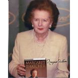 Thatcher Margaret Margaret Thatcher PM Politics genuine signed authentic autograph photo, A 25cm x