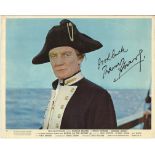 Trevor Howard signed vintage 10x8 colour photo from Mutiny on the Bounty.