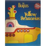 Paul McCartney signed Beatles Yellow Submarine picture book. Interesting picture and story book