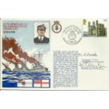 Great War Veterans RNSC(2)16 60th Anniv of the surrender of the German Fleet 1918 cover signed by