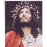 Jesus of Nazareth - Robert Powell. 10”x8” signed picture in character from ‘Jesus of Nazareth.’