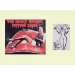 Rocky Horror Picture Show. Richard O’Brien. Hand drawn sketch with picture from “Rocky Horror…”