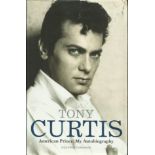 Tony Curtis signed American Prince: My Autobiography. Signed on bookplate attached to inside title