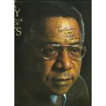 Alex Haley signed to front of 33rpm record sleeve for the Album Alex Haley tells the story of his