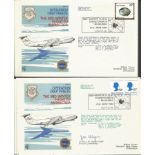40+ cover collection. Some of covers included in collection are First flight of the S A H 1, 40th