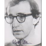Woody Allen. 10x8 signed portrait of the legendary actor/director. Excellent