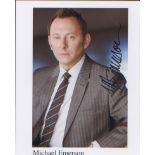 Lost/Person of Interest. 10x8” signed picture by Michael Emerson. Excellent.