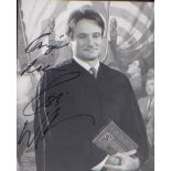 Robin Williams. 10”x8” signed picture in character. Excellent.