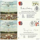 Royal British Legion Signed cover collection. Baroness Chalker of Wallasey signed 1996, 75th Ann