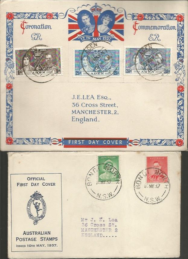 1937 Coronation FDC collection. A very unusual album of 61 covers from the Commonwealth, - Image 3 of 6